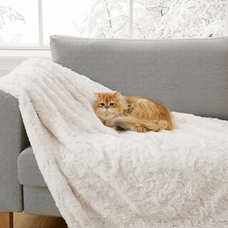 Foto 3 | Manta UGG Adalee de Piel Sintética Suave Reversible 130 x 180 cm - Venta Internacional