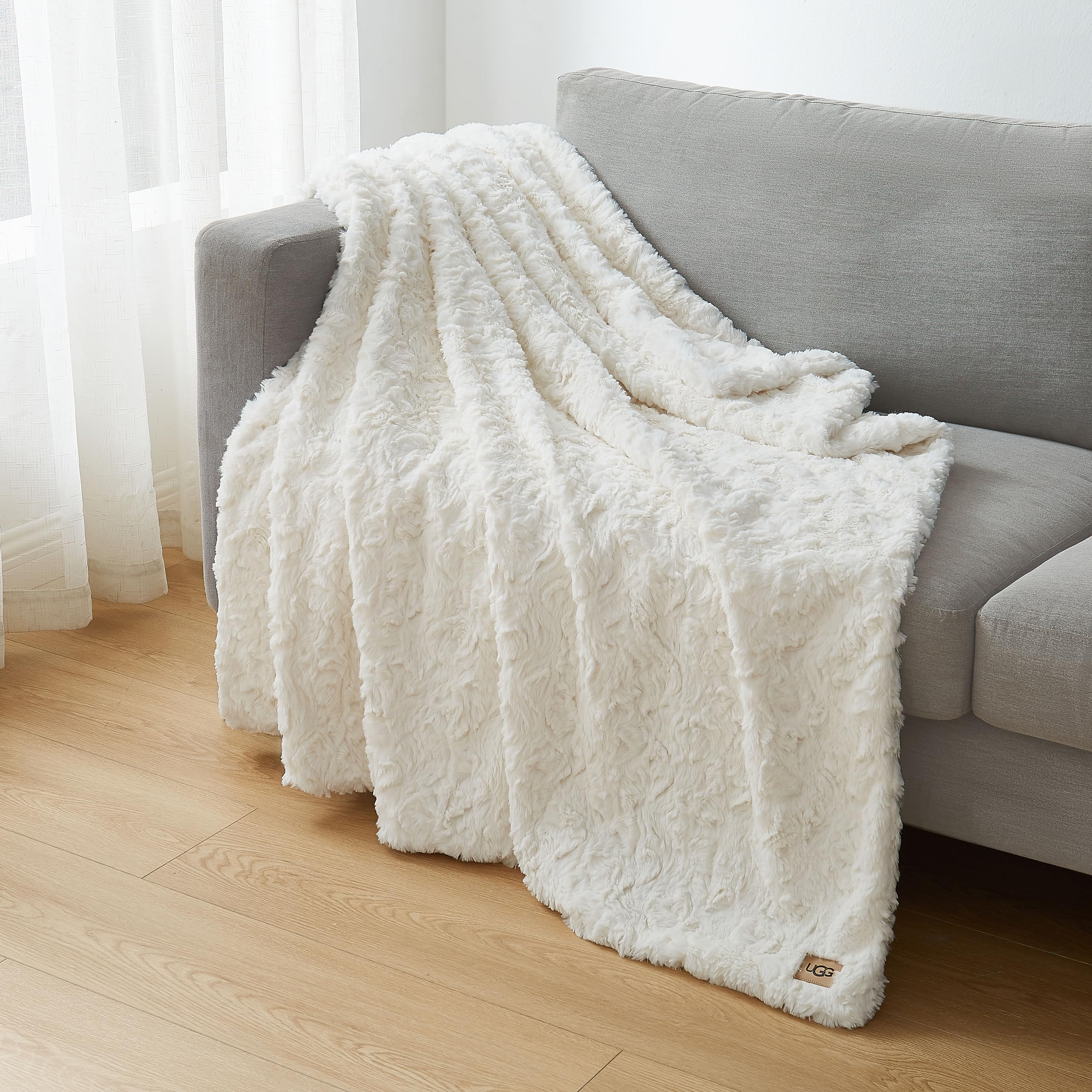 Foto 6 pulgar | Manta UGG Adalee de Piel Sintética Suave Reversible 130 x 180 cm - Venta Internacional