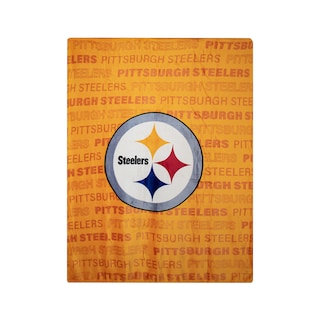 Foto 1 | Cobija Frazada Nfl De Micropolar Pittsburgh Steelers 100% Original