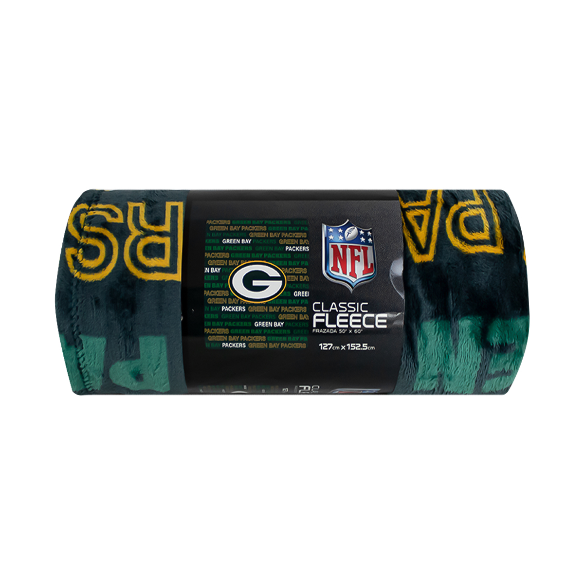 Foto 2 | Cobija Frazada Nfl De Micropolar Green Bay Packers 100% Original