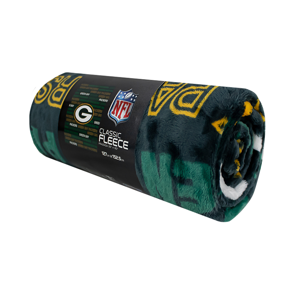 Foto 7 pulgar | Cobija Frazada Nfl De Micropolar Green Bay Packers 100% Original