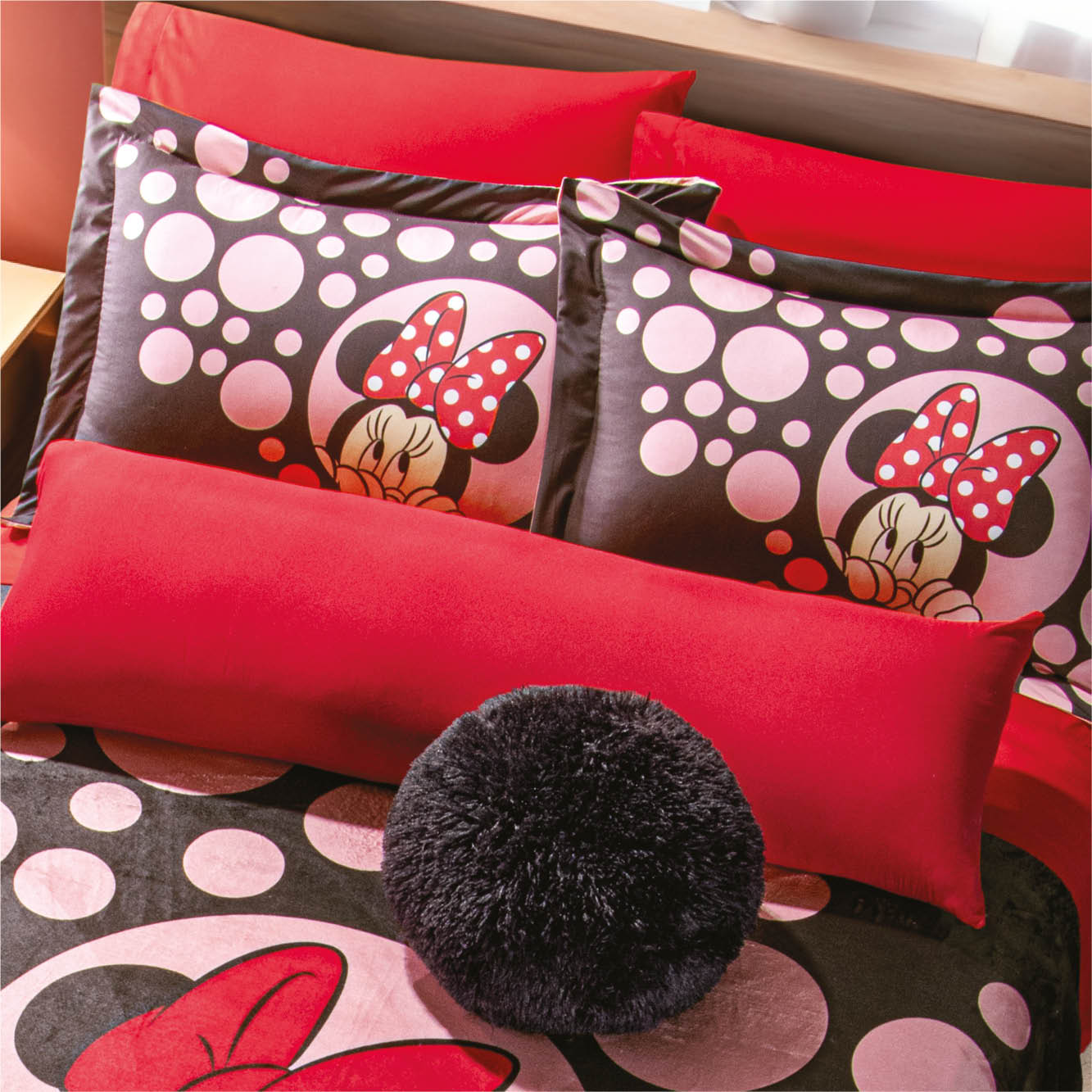 Foto 3 | Cobertor Ligero Ultrasuave Minnie Black Mat/ind Concord