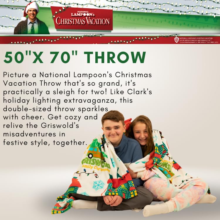 Foto 2 | Throw Franco Collectibles National Lampoon's Christmas Vacat - Venta Internacional.