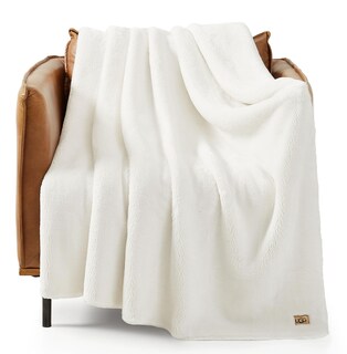 Foto 2 | Manta Ugg Whitecap De Franela De Felpa Reversible De 70 X 50 Pulgadas - Venta Internacional.