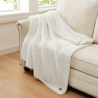 Foto 7 | Manta Ugg Whitecap De Franela De Felpa Reversible De 70 X 50 Pulgadas - Venta Internacional.