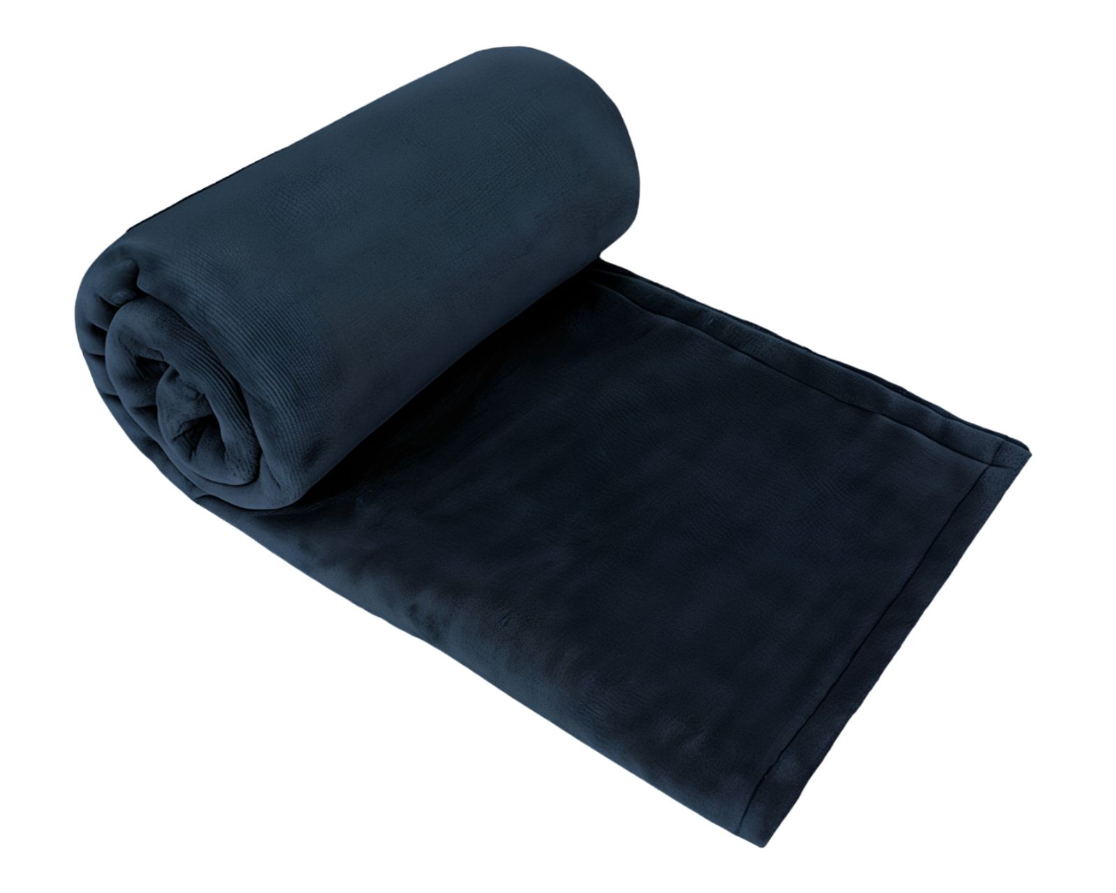 Foto 4 pulgar | Cobija Queen Lisa Ultrasuave Calidad Premium Azul Marino Bluelander