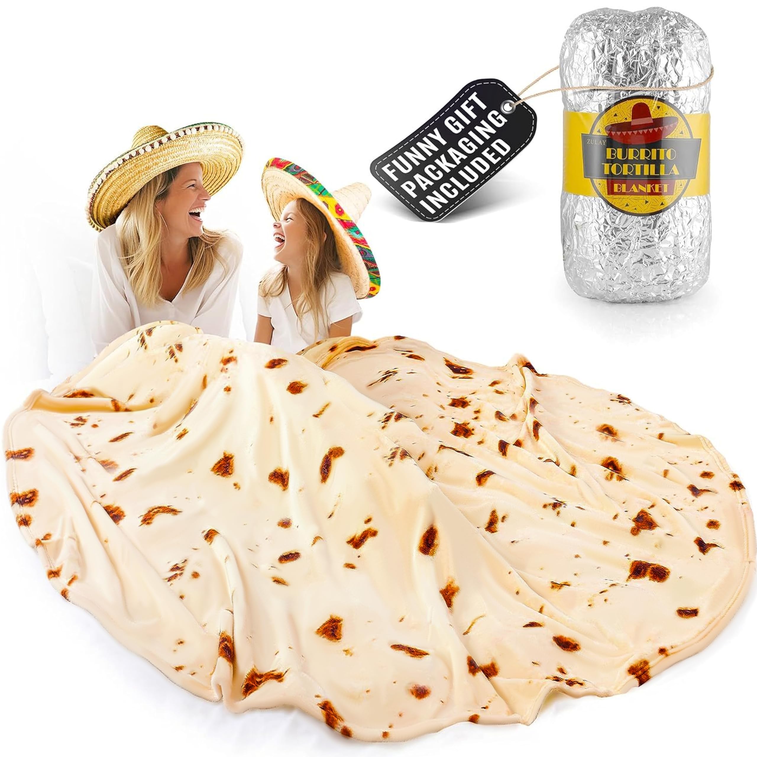 Foto 1 | Manta Novedosa Zulay Giant Para Pizza De Pepperoni De Doble Cara - Venta Internacional.