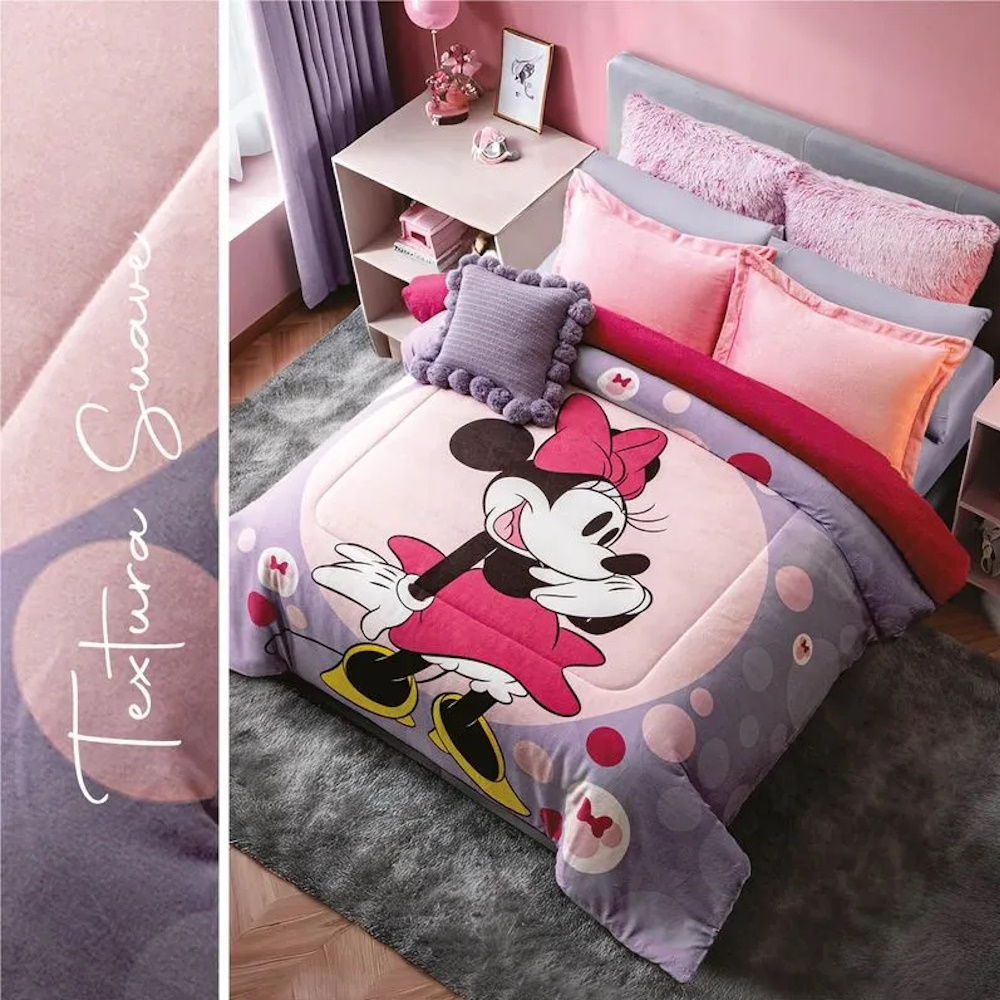 Foto 6 pulgar | Cobertor Concord Pachicalientito Minnie Cute Individual