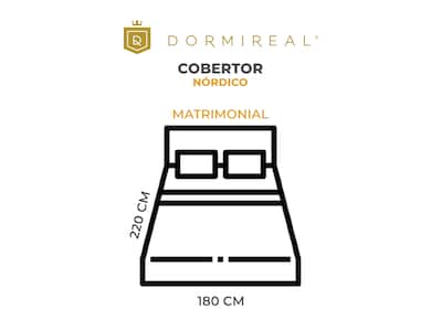 Foto 2 | Cobertor Nórdico de Microfibra Palo De Rosa Matrimonial Dormireal