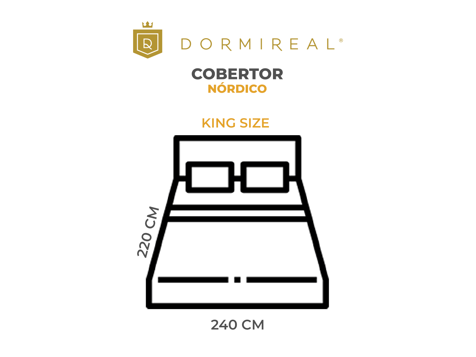 Foto 2 | Cobertor Dormireal Nórdico Microfibra King Size