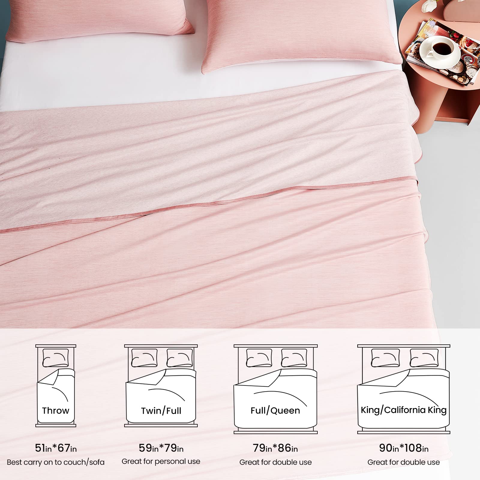 Foto 5 | Manta Refrescante Elegear Revolutionary Queen Size Que Absorbe El Calor - Venta Internacional.