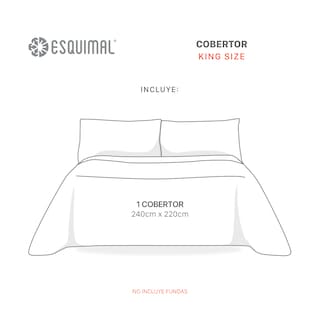 Foto 4 | Cobertor Ligero Esquimal Altamar King Size