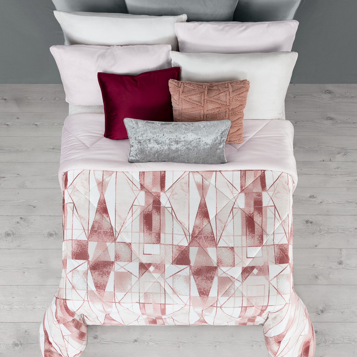 Foto 3 | Cobertor Esquimal  Rosellon Jumbo King Size + Fundas De Almohada