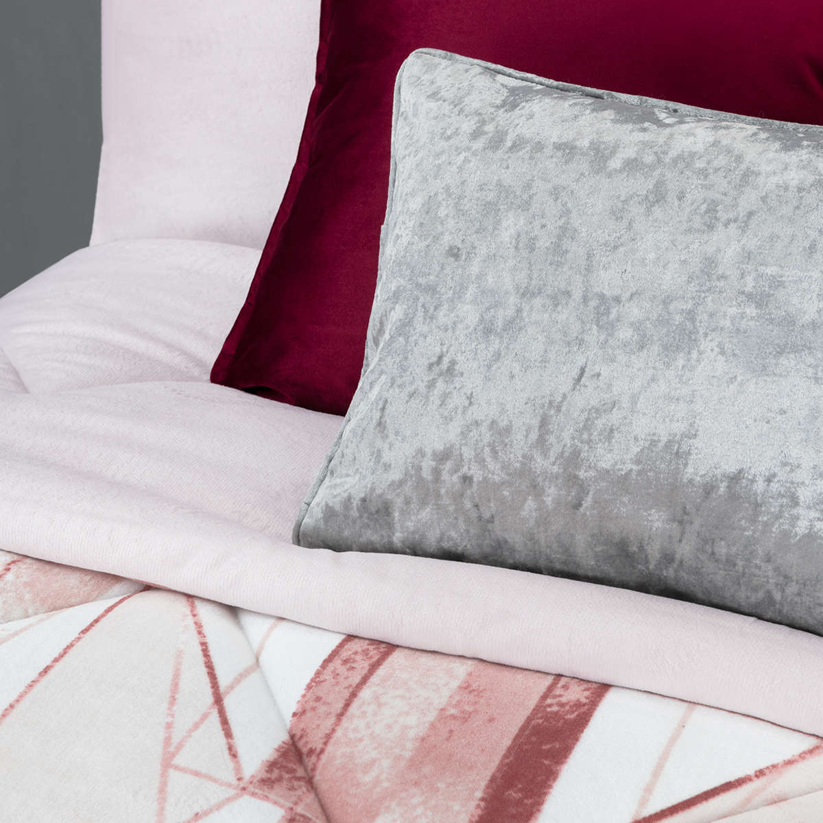 Foto 5 | Cobertor Esquimal  Rosellon Jumbo King Size + Fundas De Almohada