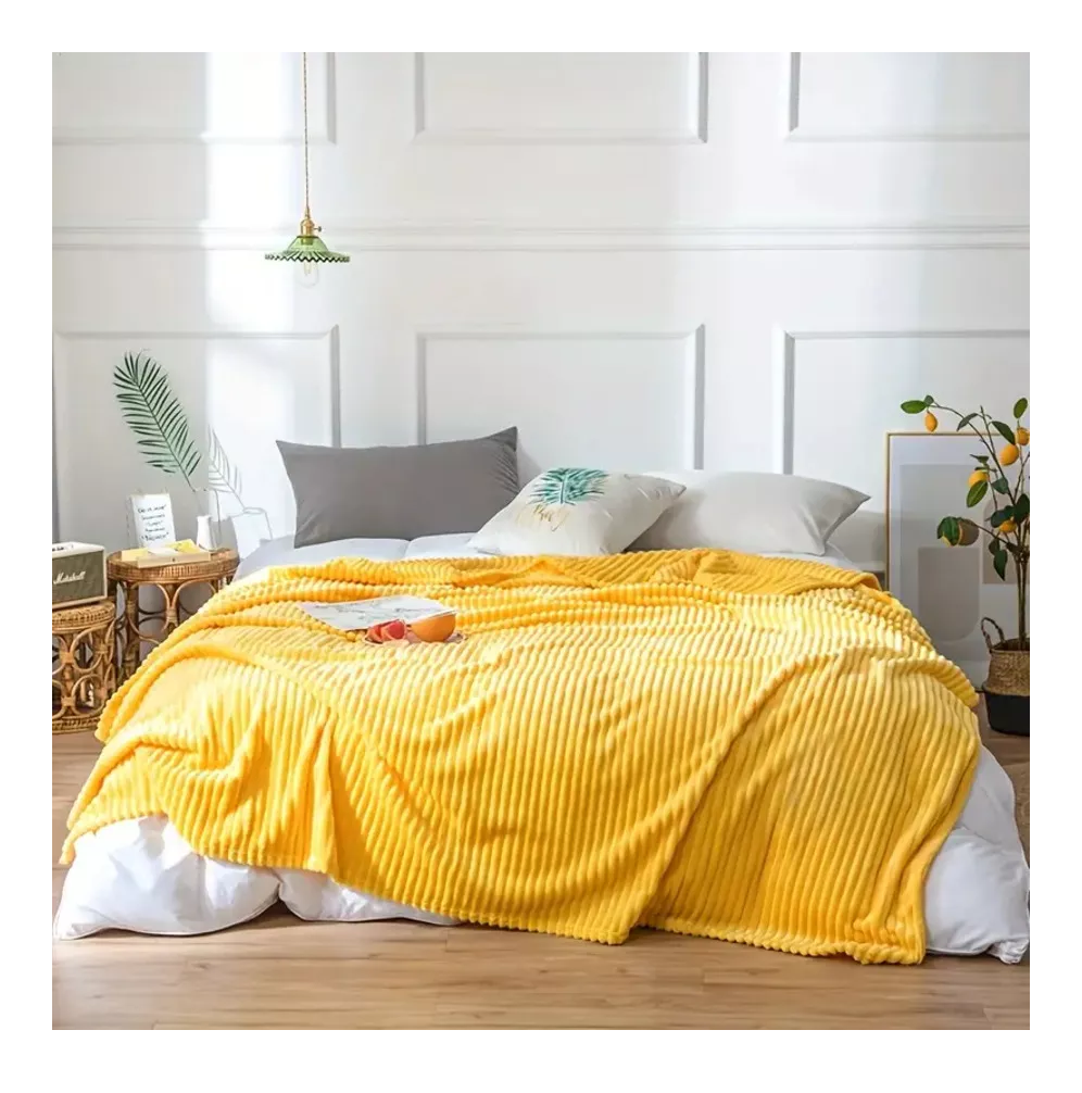 Foto 4 pulgar | Edrecobija Supersuave Premium Lisa Matrimonial Amarillo