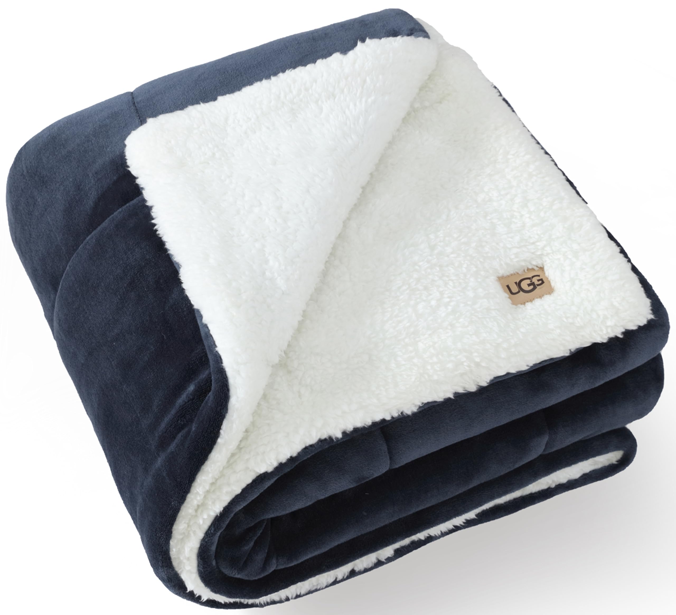Foto 3 pulgar | Manta Ugg Nita Warm Reversible De 50 X 70 Cm, Color Azul Marino - Venta Internacional.