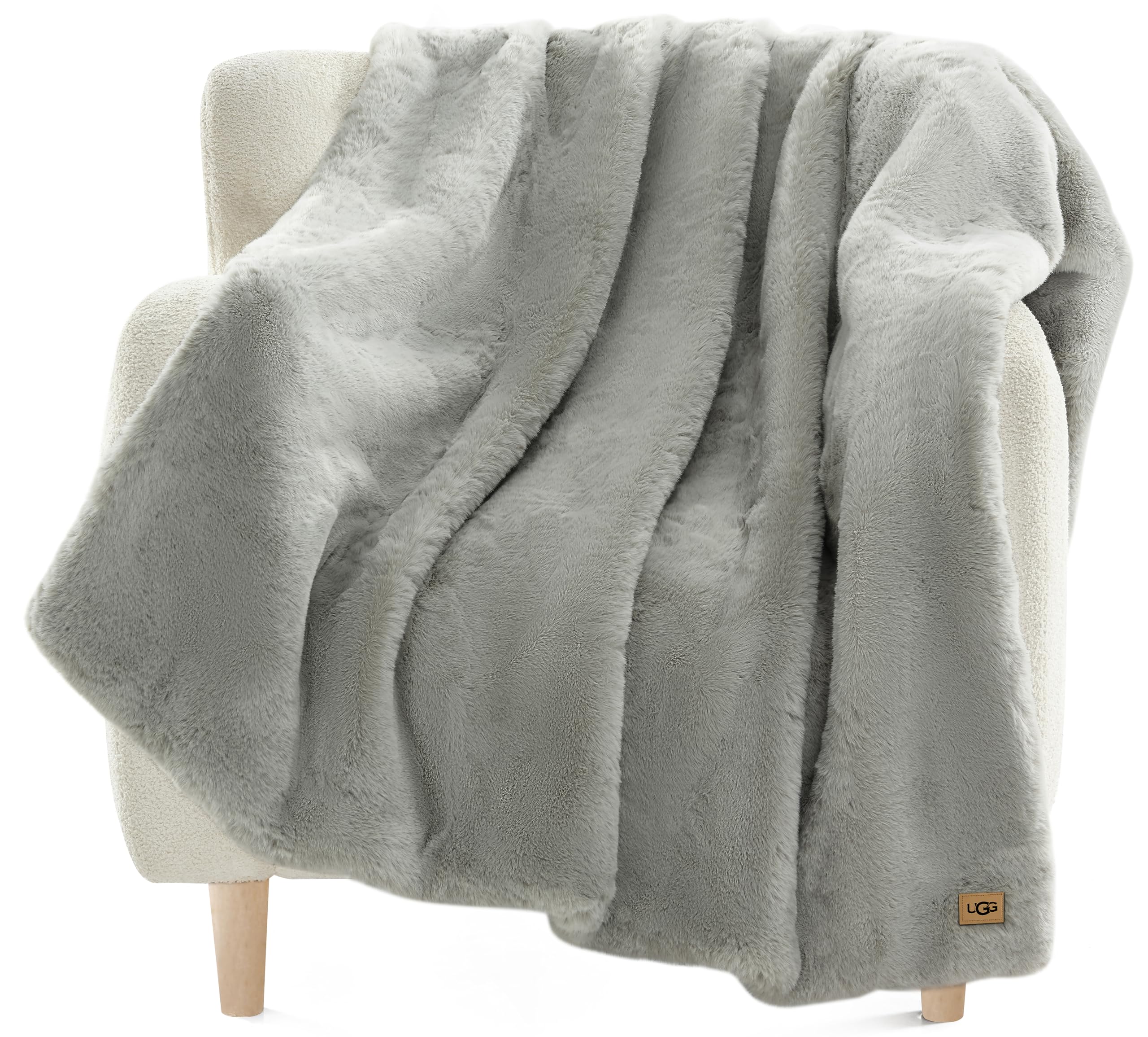 Foto 2 pulgar | Manta Ugg Euphoria De Felpa De Piel Sintética Reversible De 50 X 70 Pulgadas - Venta Internacional.