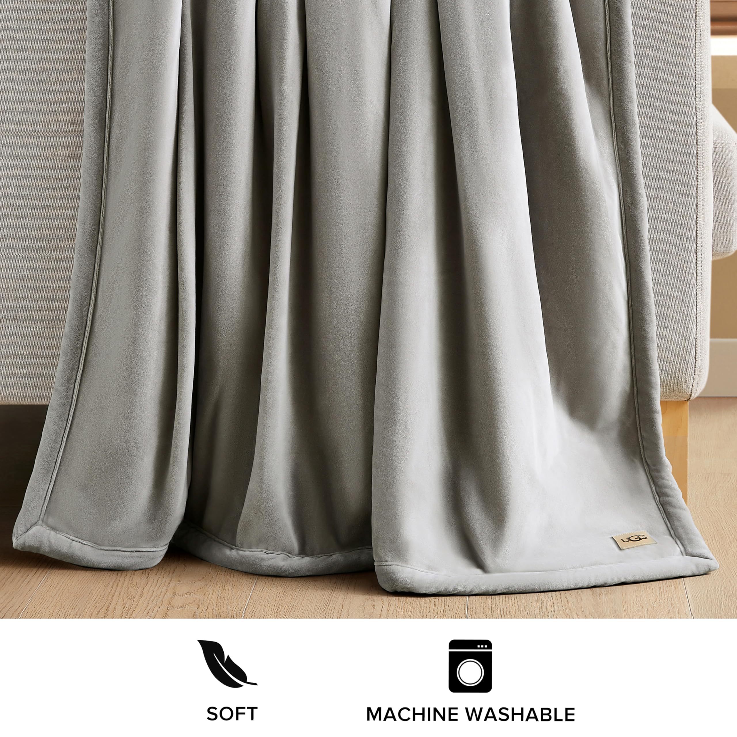 Foto 5 pulgar | Manta Ugg Bliss, Lujosa, De Gran Tamaño, Para Todas Las Estaciones, 50 X 70 Cm - Venta Internacional.