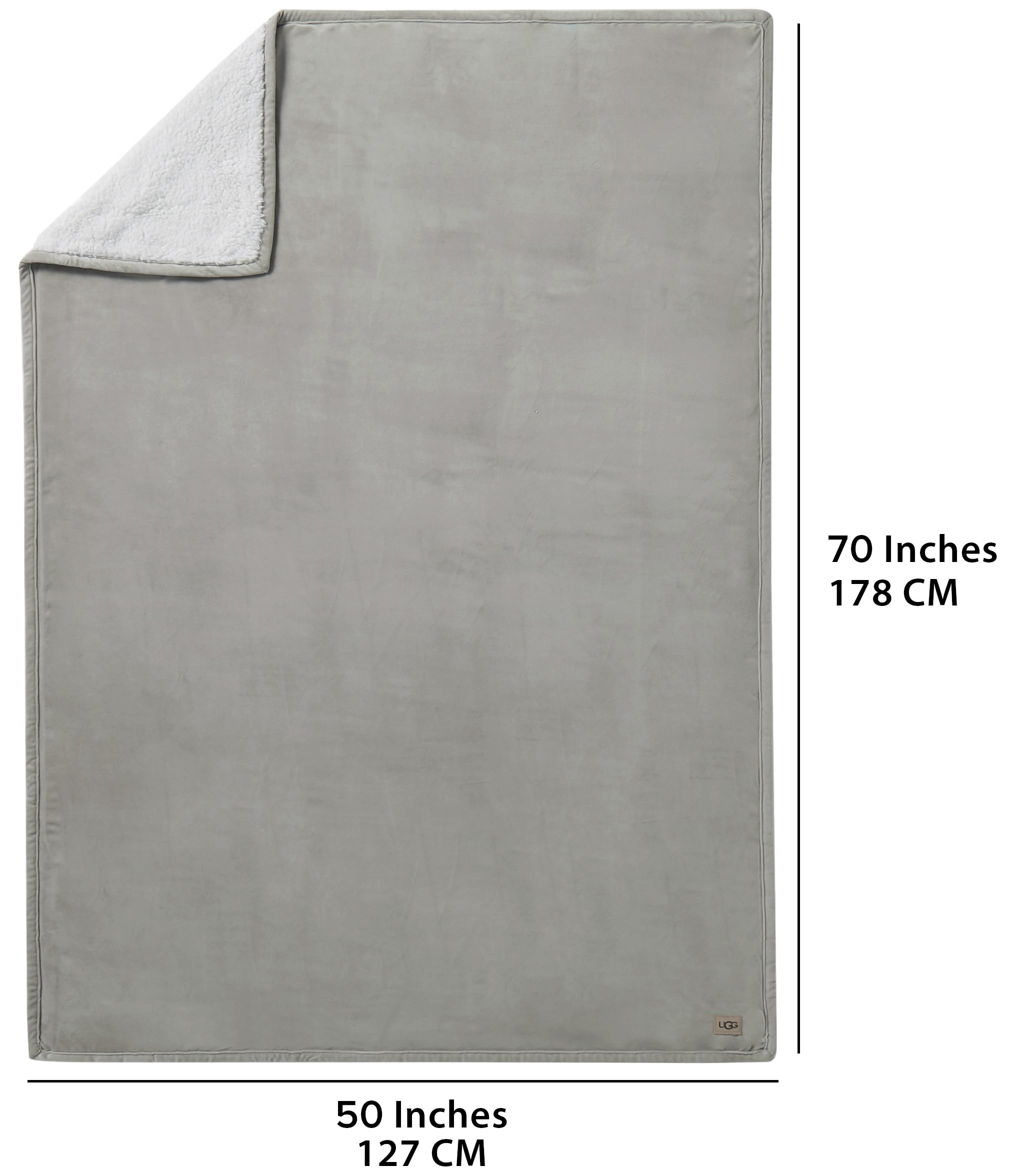 Foto 6 pulgar | Manta Ugg Bliss, Lujosa, De Gran Tamaño, Para Todas Las Estaciones, 50 X 70 Cm - Venta Internacional.