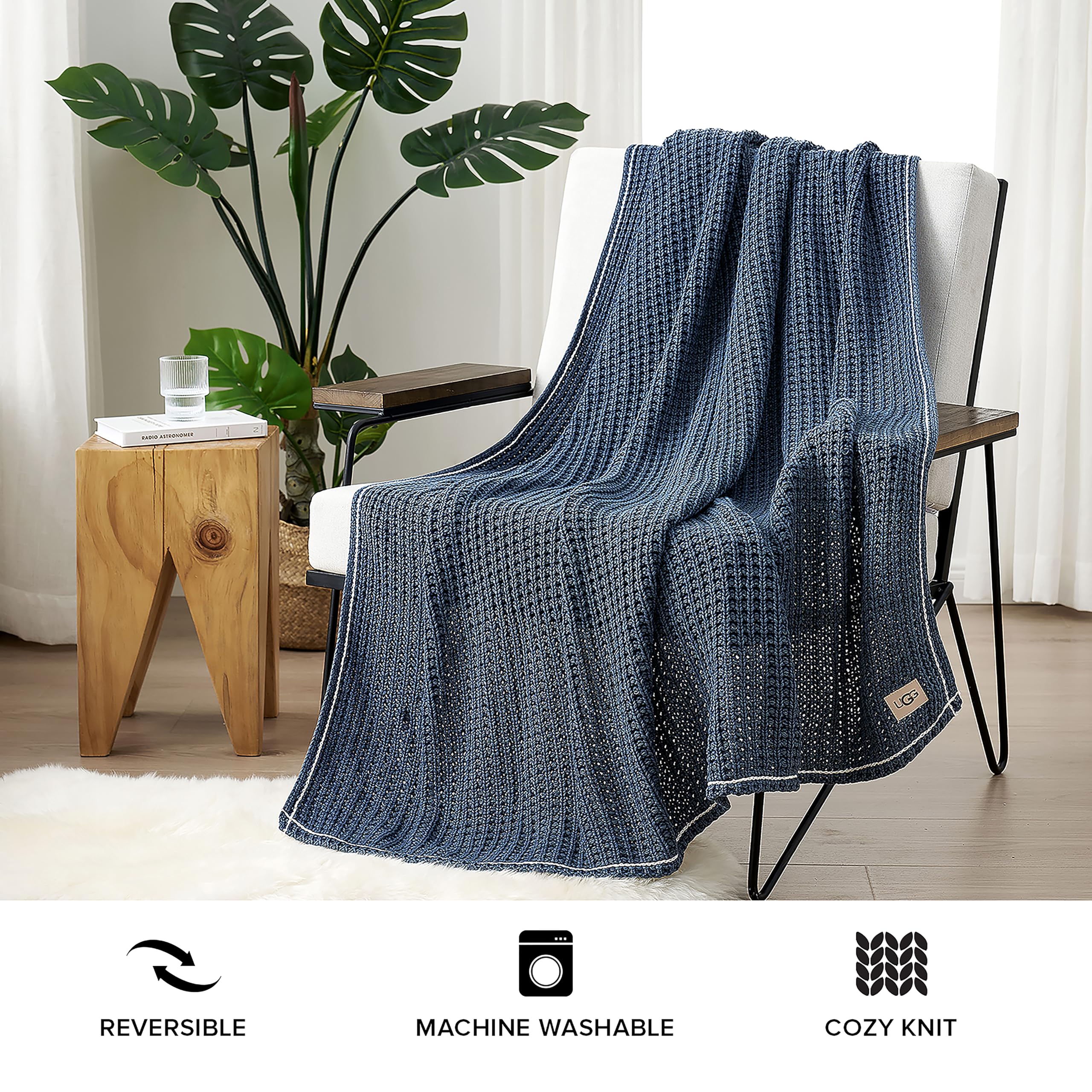 Foto 4 pulgar | Manta Ugg Luna de Algodón Antiestático 50 x 70 cm - Venta Internacional