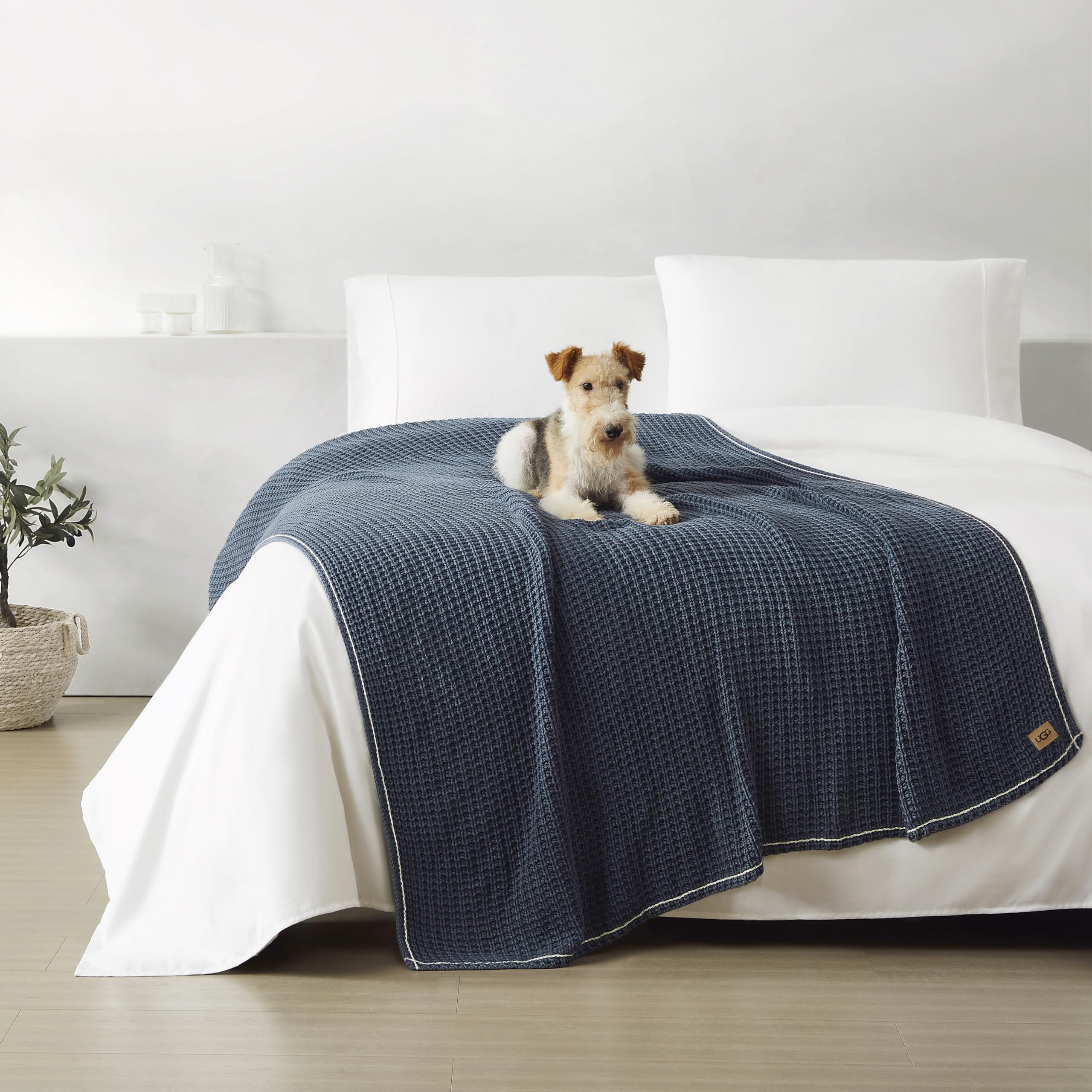 Foto 5 | Manta Ugg Luna de Algodón Antiestático 50 x 70 cm - Venta Internacional
