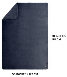 Foto 6 | Manta UGG Whitecap de Franela de Felpa Reversible 50 X 70 Pulgadas - Venta Internacional