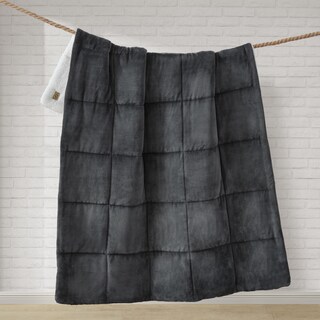 Foto 7 | Manta Ugg Nita Cálida Reversible 50 x 70 cm Gris - Venta Internacional
