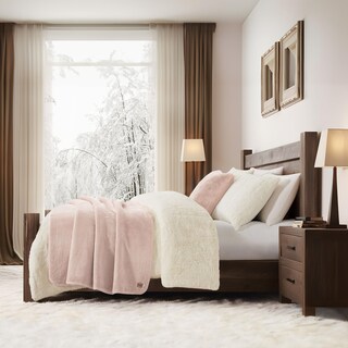 Foto 2 | Manta UGG Whitecap de Franela de Felpa Reversible 50 X 70 Pulgadas - Venta Internacional