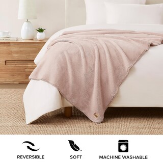 Foto 3 | Manta UGG Whitecap de Franela de Felpa Reversible 50 X 70 Pulgadas - Venta Internacional