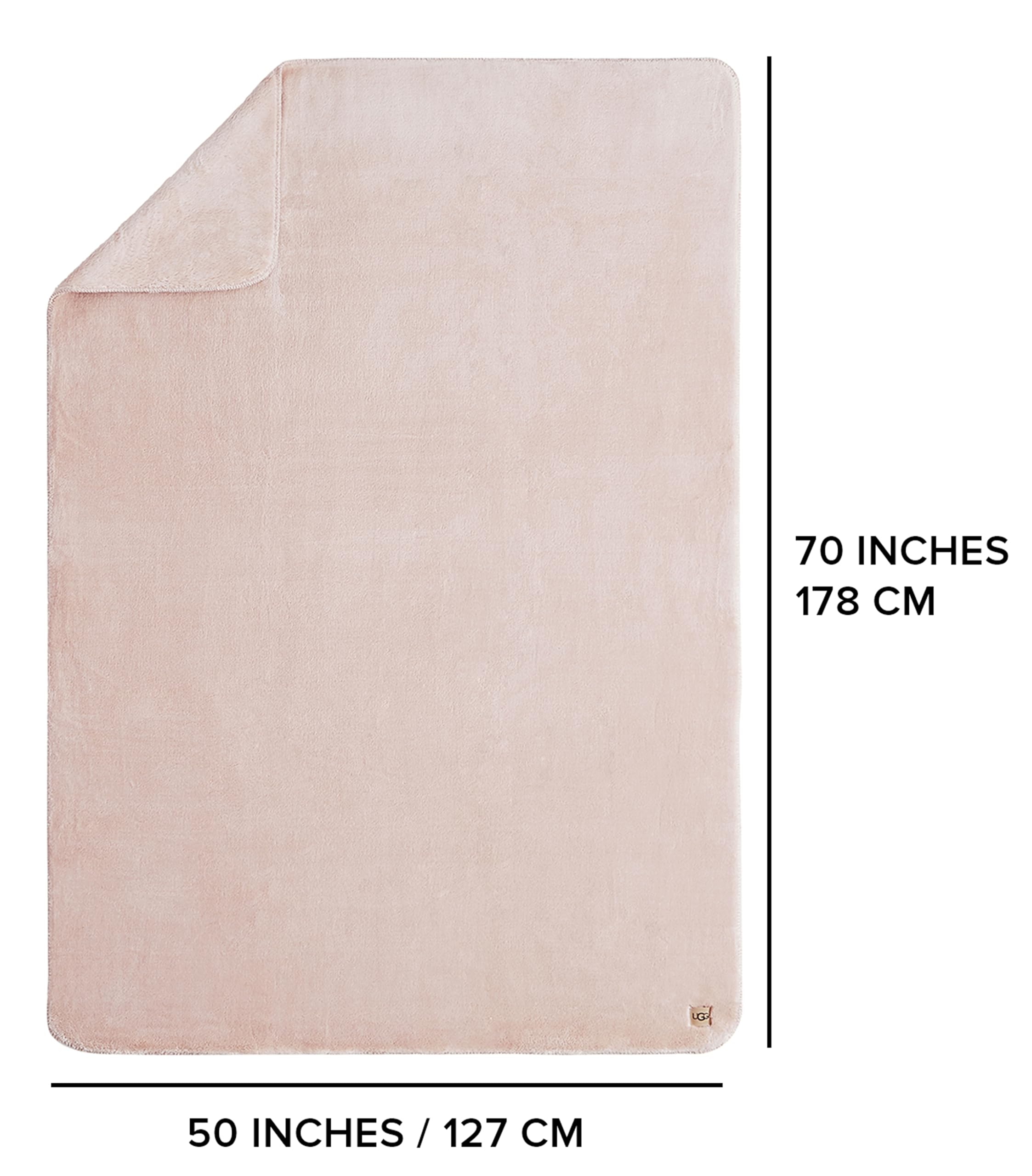 Foto 5 pulgar | Manta UGG Whitecap de Franela de Felpa Reversible 50 X 70 Pulgadas - Venta Internacional