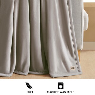 Foto 5 | Manta de Forro Polar Ultrasuave UGG Bliss Fluffy Lofty 50 X 70 Pulgadas - Venta Internacional