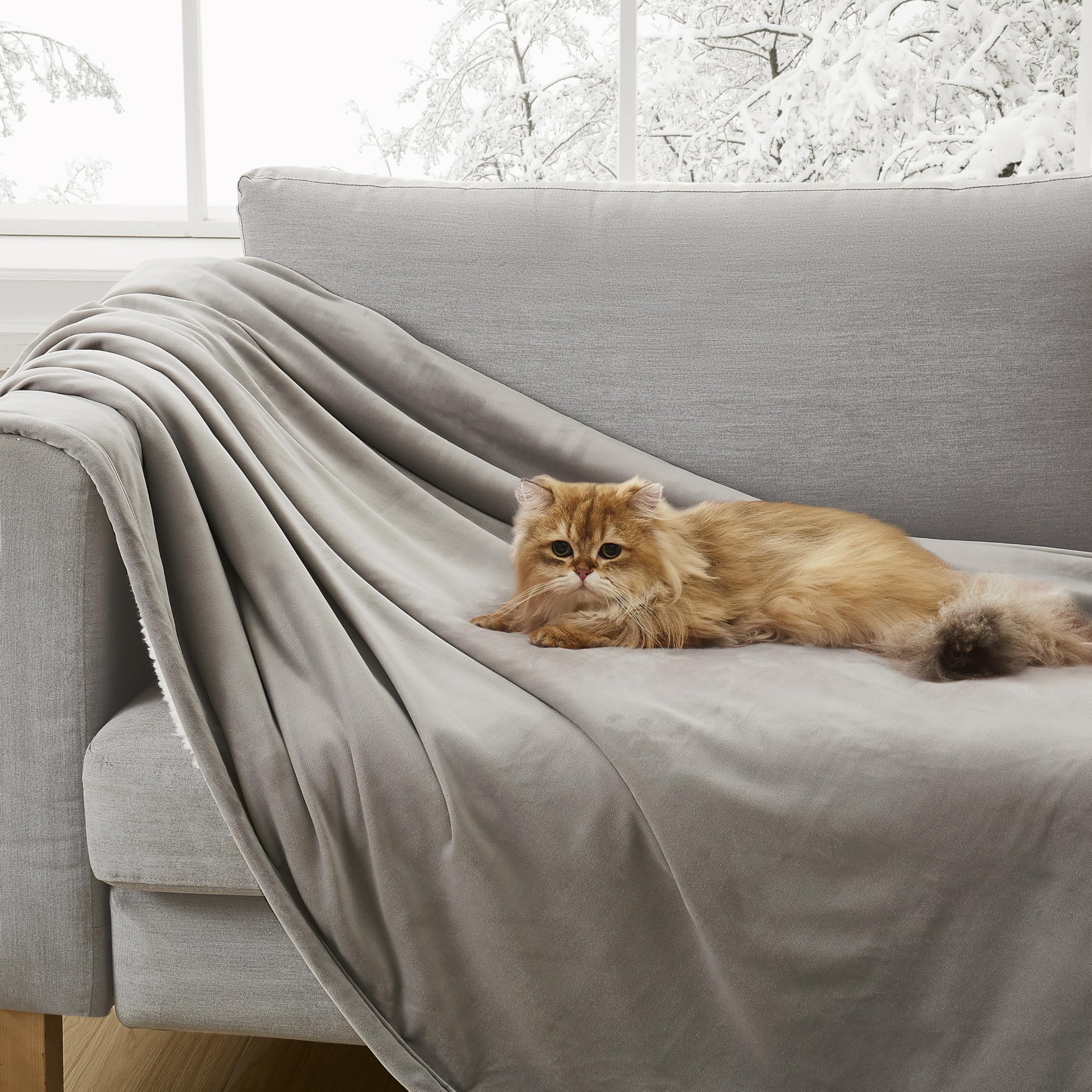 Foto 7 pulgar | Manta de Forro Polar Ultrasuave UGG Bliss Fluffy Lofty 50 X 70 Pulgadas - Venta Internacional