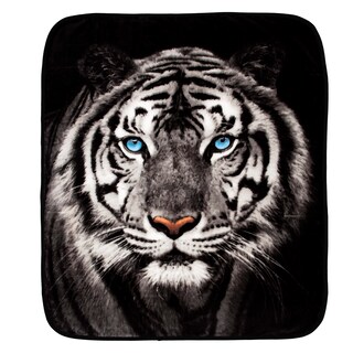 Foto 1 | Manta Northwest White Tiger Stare 125 X 150 Cm - Venta Internacional.