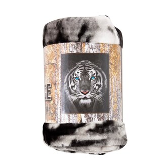 Foto 5 | Manta Northwest White Tiger Stare 125 X 150 Cm - Venta Internacional.