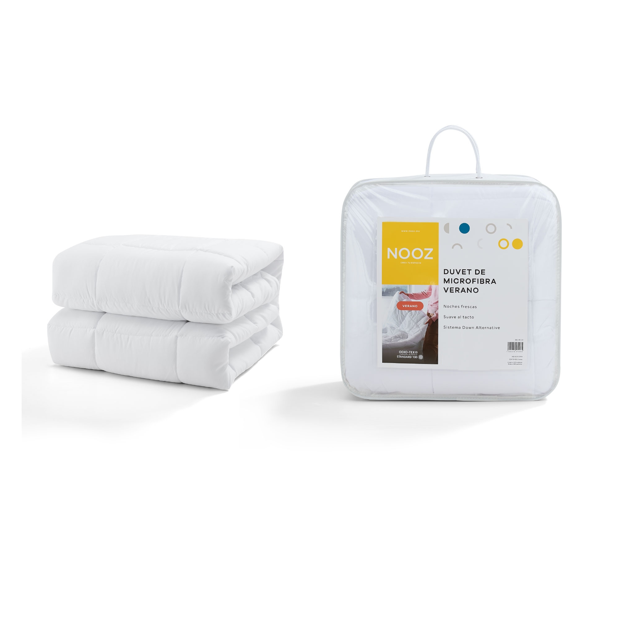 Edredón Duvet Nooz Essential Microfibra Verano Individual