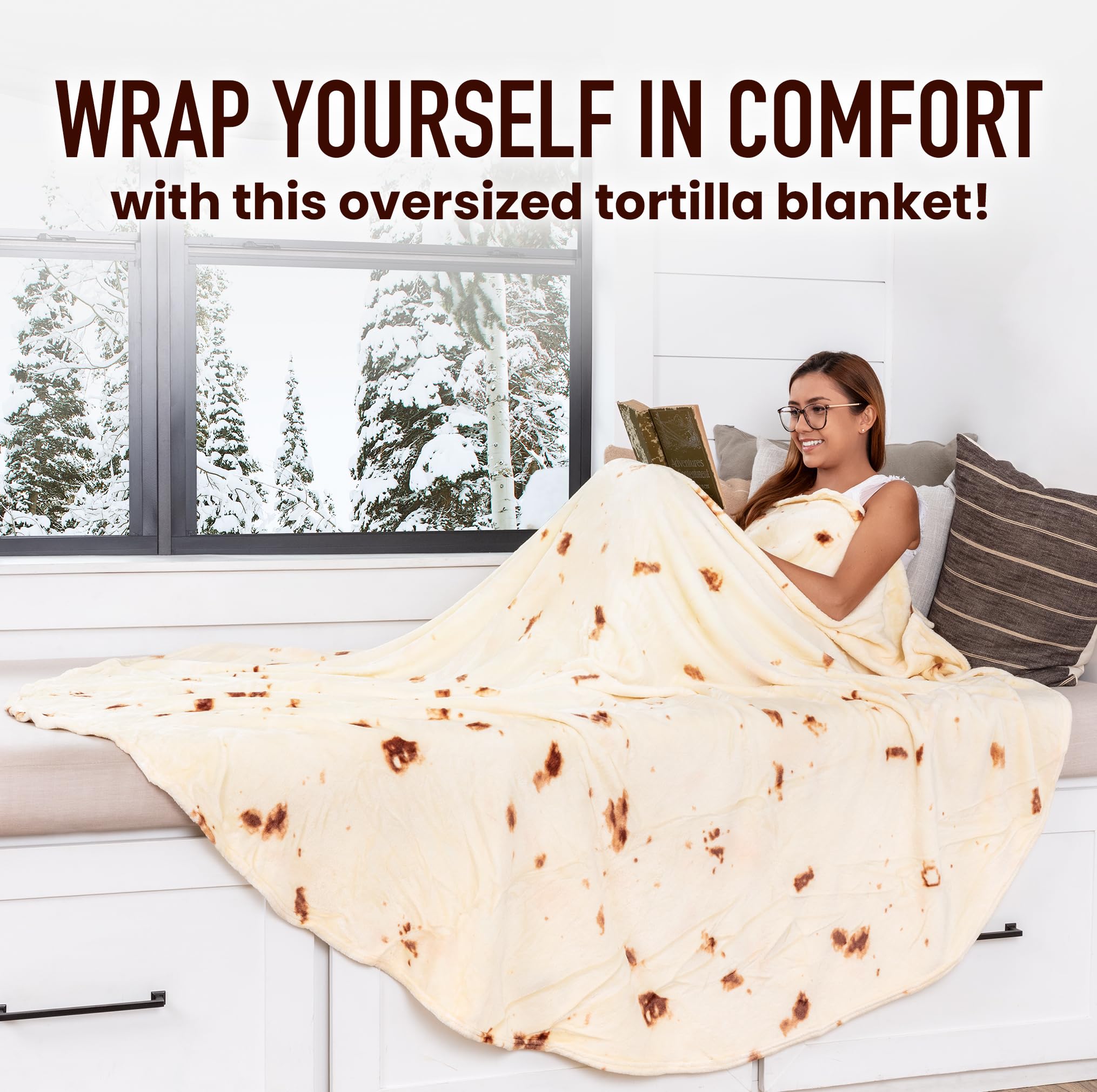 Foto 2 | Cobija Zulay Kitchen Diseño de Tortilla 180 cm Doble Cara - Venta Internacional