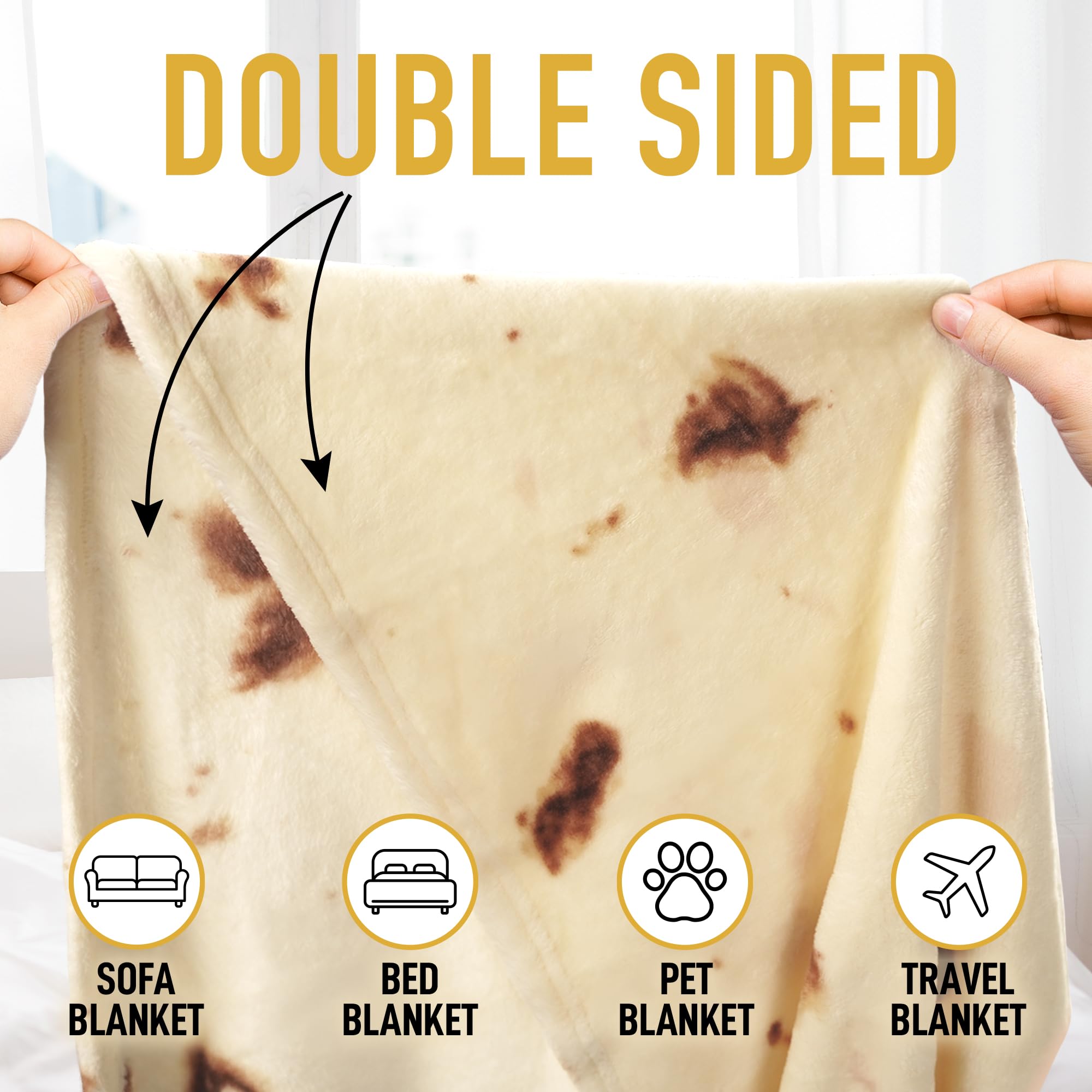 Foto 6 pulgar | Manta Zulay Extra Grande Para Burritos Y Tortillas, 180 Cm - Venta Internacional.