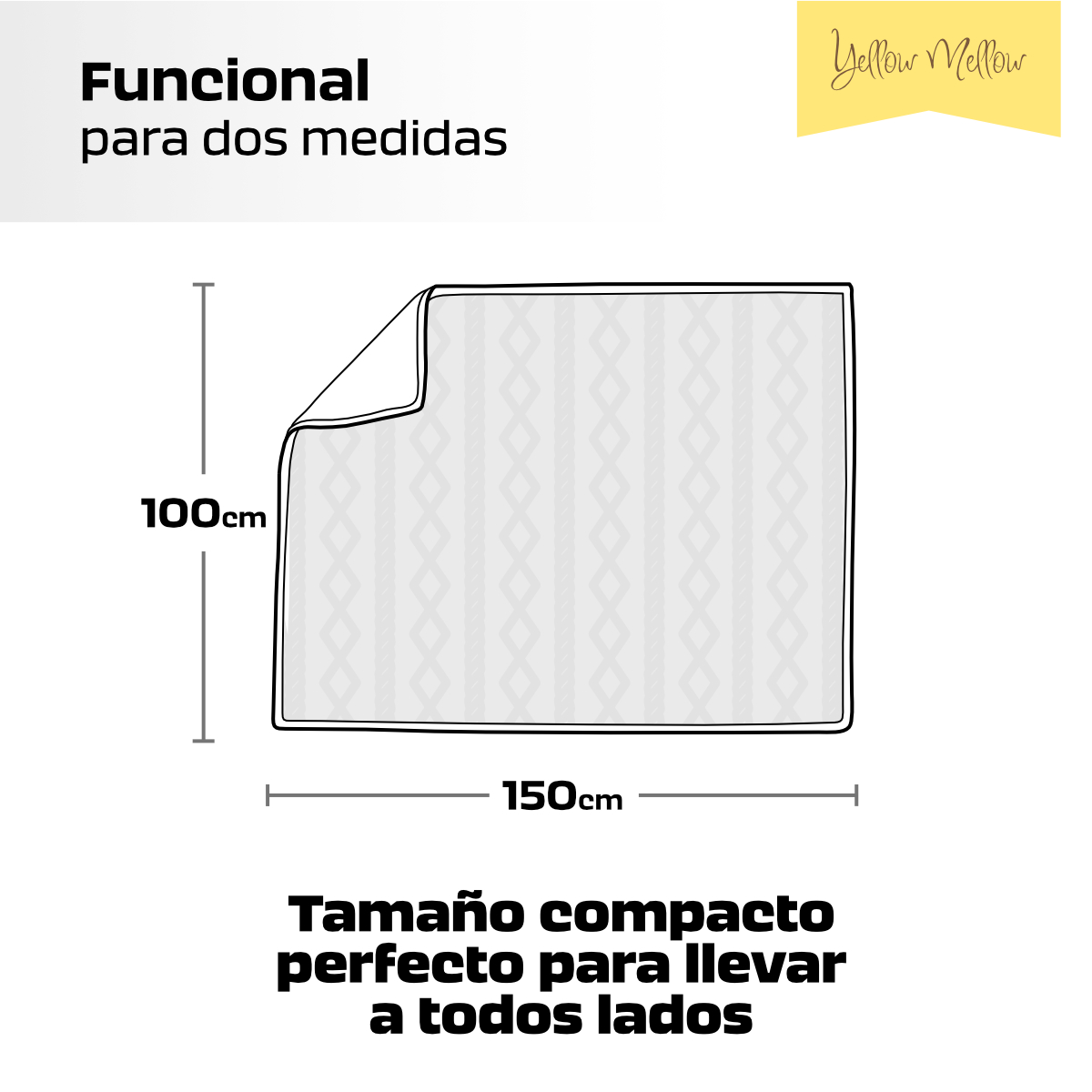 Foto 6 pulgar | Cobertor Cobija Aborregado Con Forro Polar Sherpa | Suave | Caliente | Ligera | Tamaño 150 X 100 Cm (Gris, 150 X 100 Cm