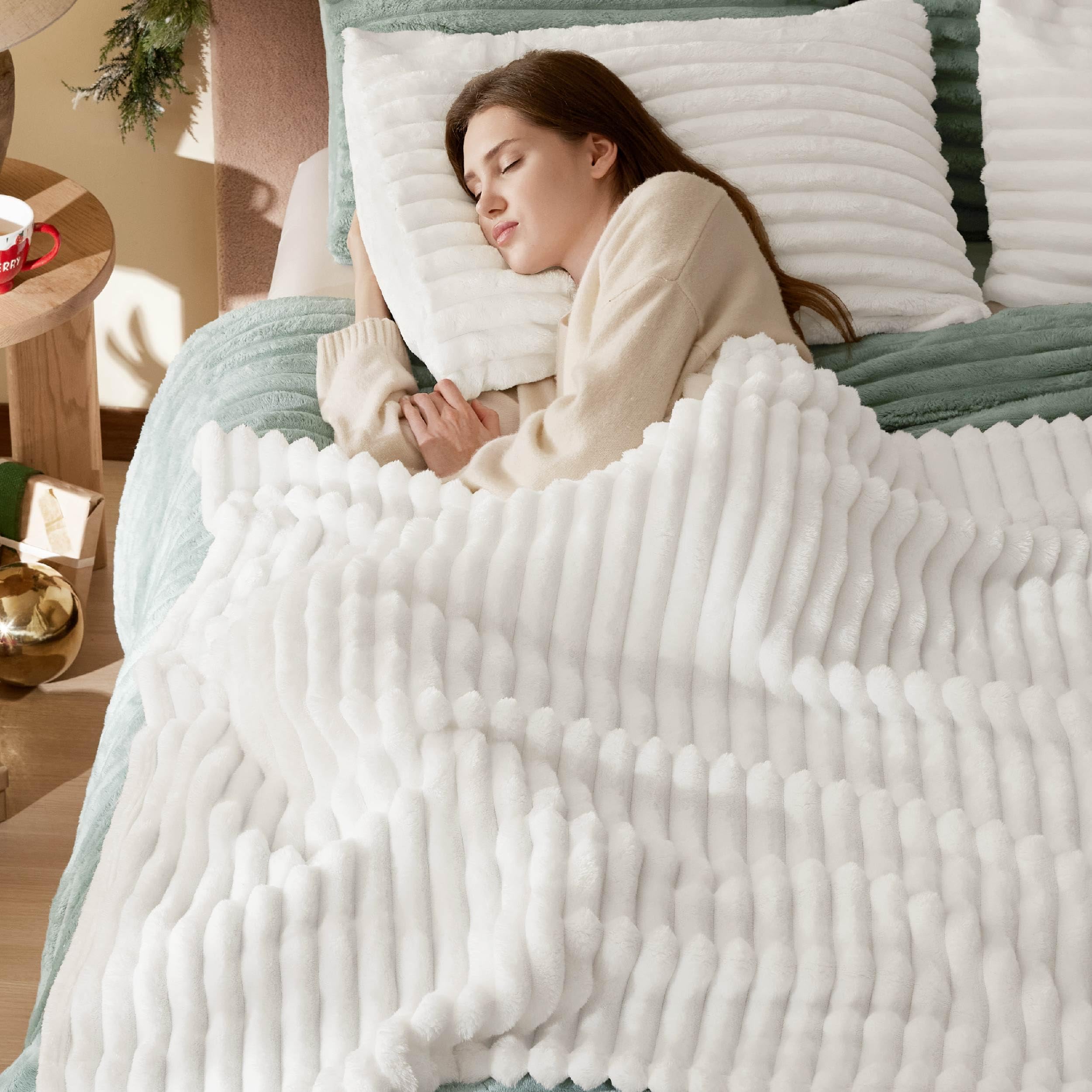 Foto 2 pulgar | Manta Bedsure Gentlesoft Cozy, Forro Polar De Franela, Doble, 150 X 200 Cm - Venta Internacional.