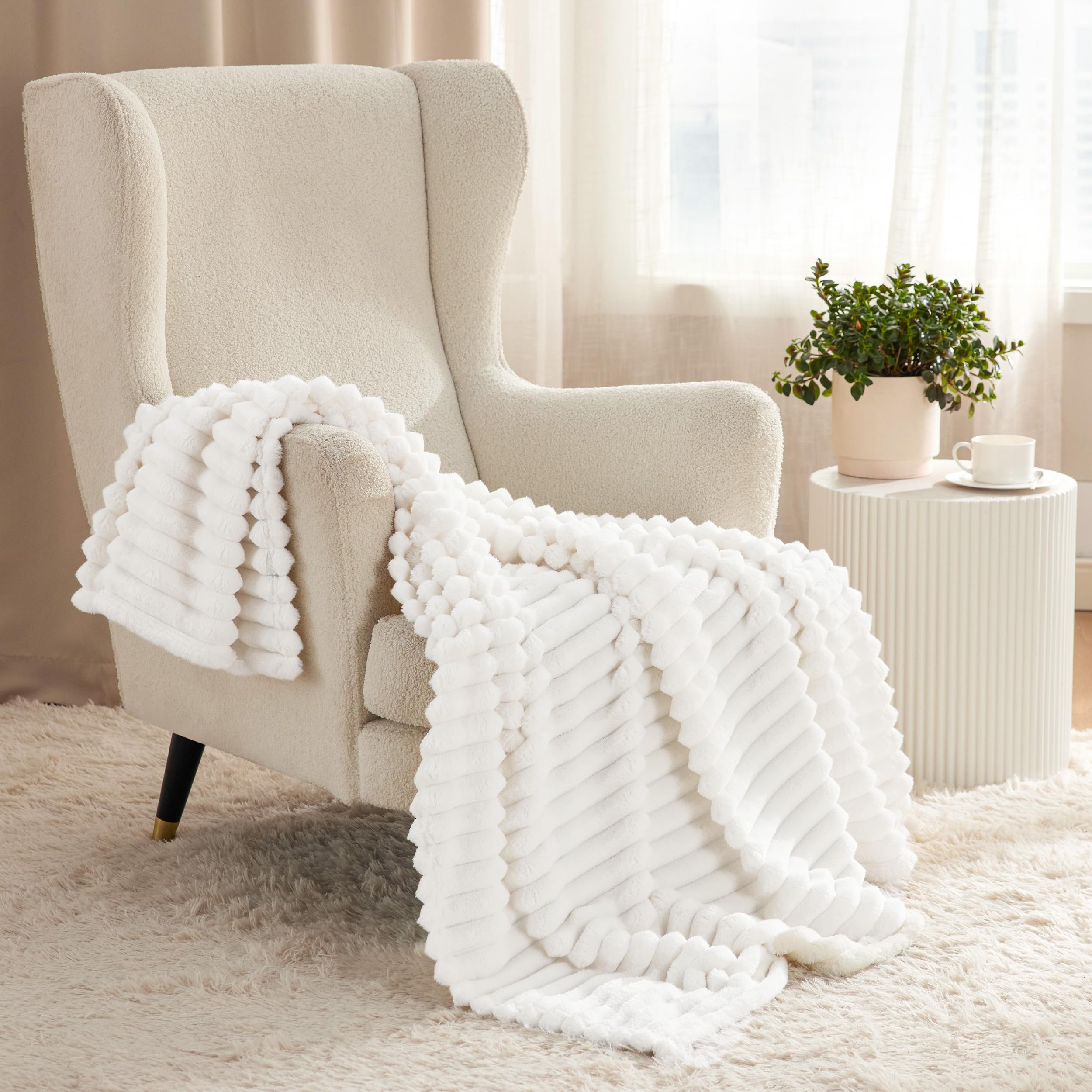 Foto 3 pulgar | Manta Bedsure Gentlesoft Cozy, Forro Polar De Franela, Doble, 150 X 200 Cm - Venta Internacional.