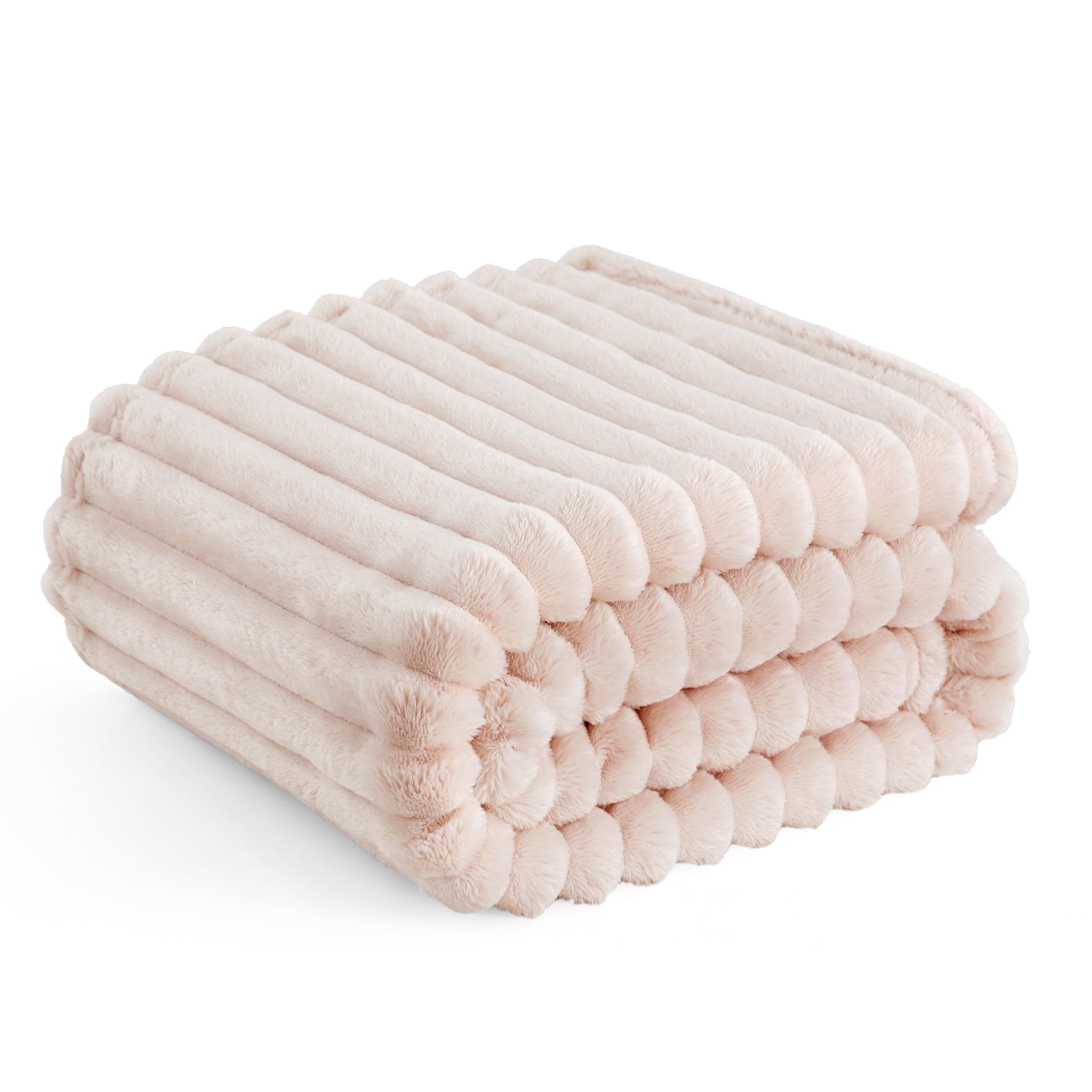 Foto 1 | Manta Bedsure Crystal De Forro Polar Rosa Para Sofá, 150 X 200 Cm - Venta Internacional.
