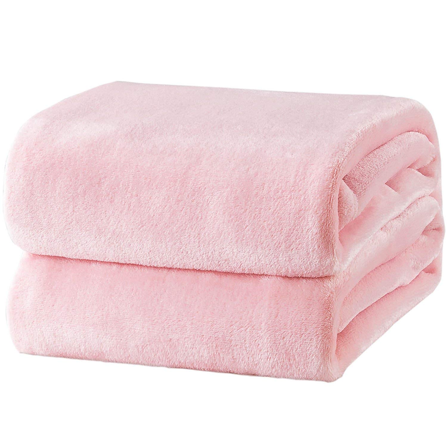 Foto 2 pulgar | Blanket Bedsure Fleece Queen, Forro Polar De Franela Rosa, 230 X 230 Cm - Venta Internacional.
