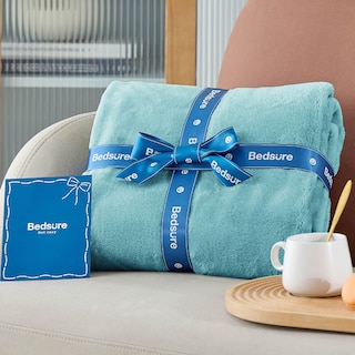 Foto 7 | Manta Polar para Cama Tamaño King Azul 275 x 230 cm - Venta Internacional