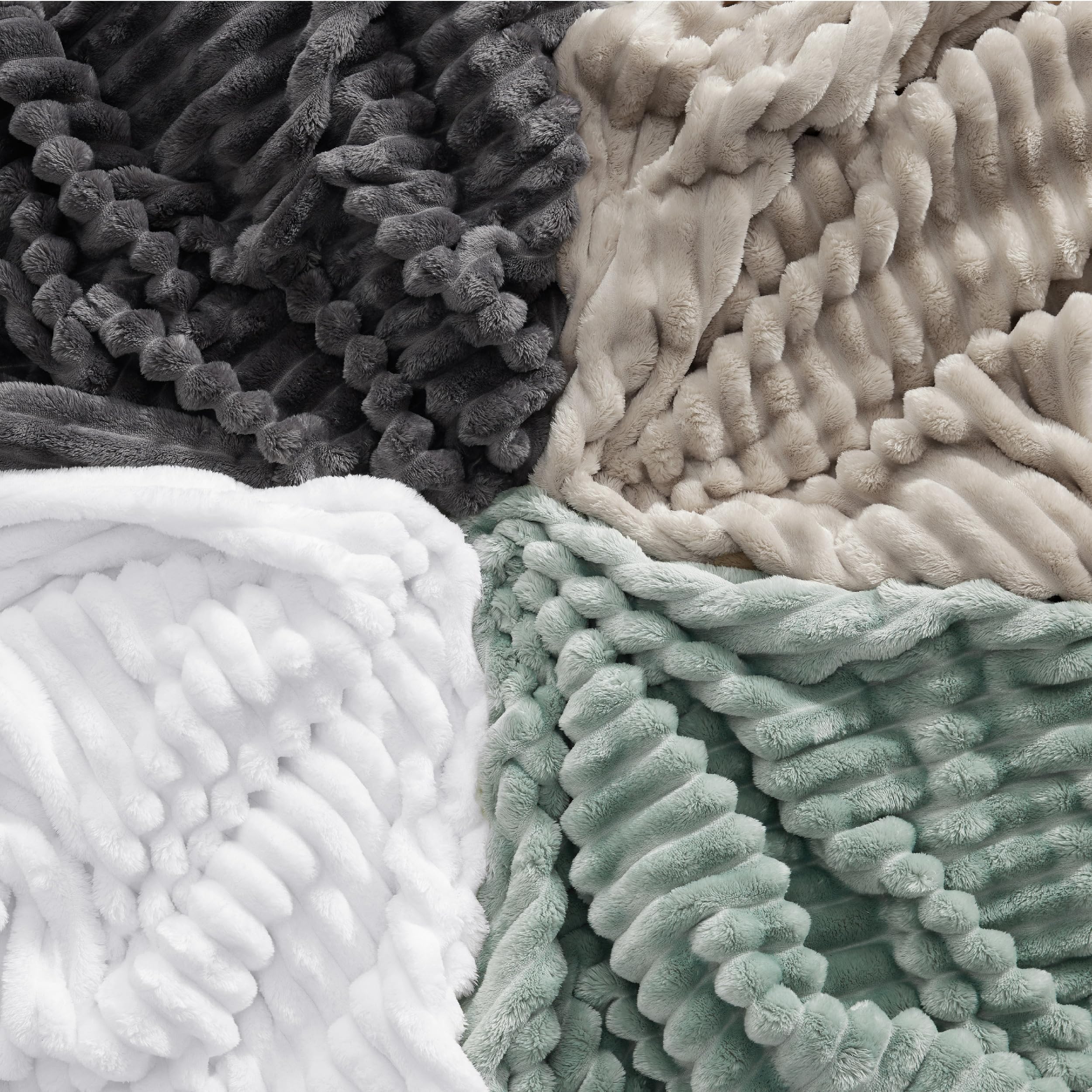 Foto 8 pulgar | Manta Bedsure Gentlesoft Cozy, Blanca, 130 X 150 Cm - Venta Internacional.