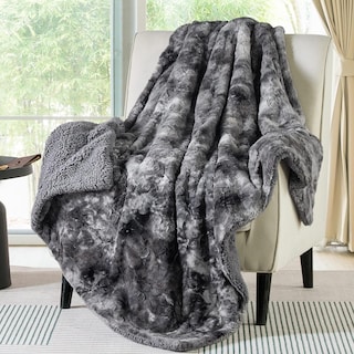 Foto 1 | Manta De Piel Sintética Sherpa De Blanket Bedsure, Cálida Y Acogedora, 130 X 150 Cm - Venta Internacional.