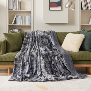 Foto 3 | Manta De Piel Sintética Sherpa De Blanket Bedsure, Cálida Y Acogedora, 130 X 150 Cm - Venta Internacional.