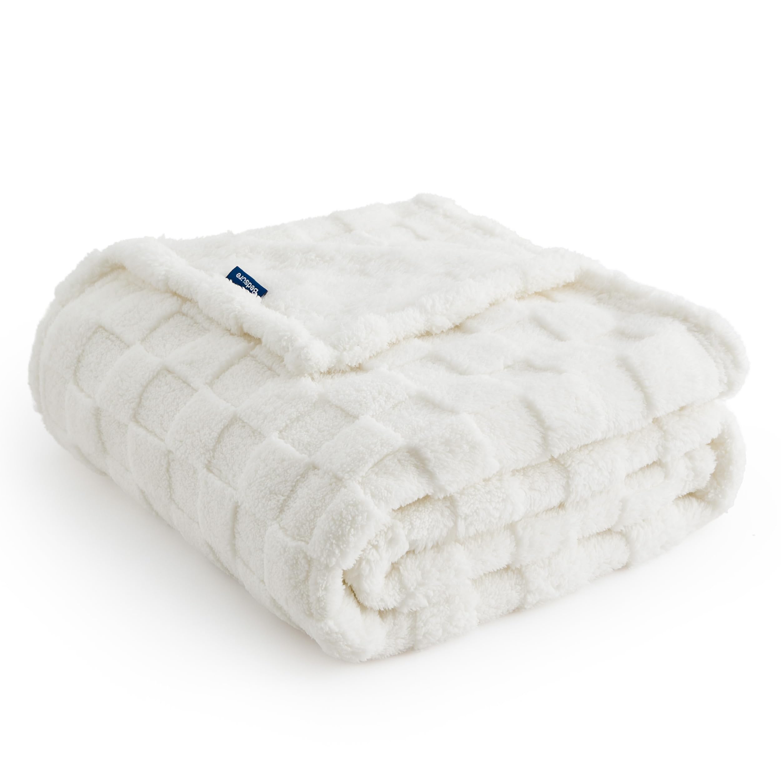 Foto 2 pulgar | Manta Para Cama, Forro Polar De Franela Blanca, 130 X 150 Cm - Venta Internacional.