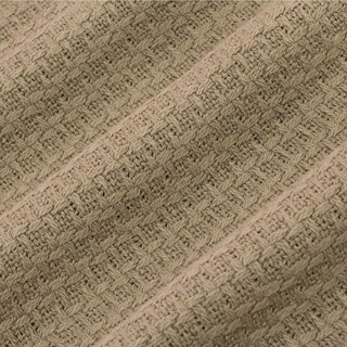 Foto 3 | Manta Sweet Home Collection, Algodón Fino, Tejido Cesto, Color Topo - Venta Internacional.