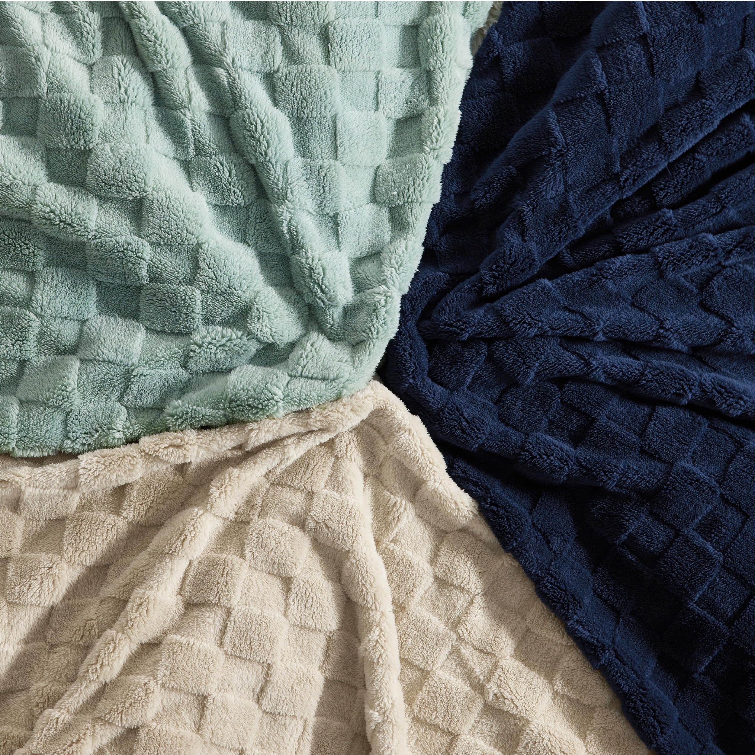 Foto 8 pulgar | Manta Bedsure Fleece King Para Cama, Supersuave Y Acogedora, Color Verde - Venta Internacional.