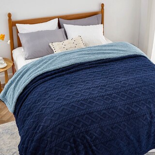 Foto 1 | Manta Bedsure Sherpa De Forro Polar, Tamaño Queen, Suave Y Acogedora Para Cama - Venta Internacional.